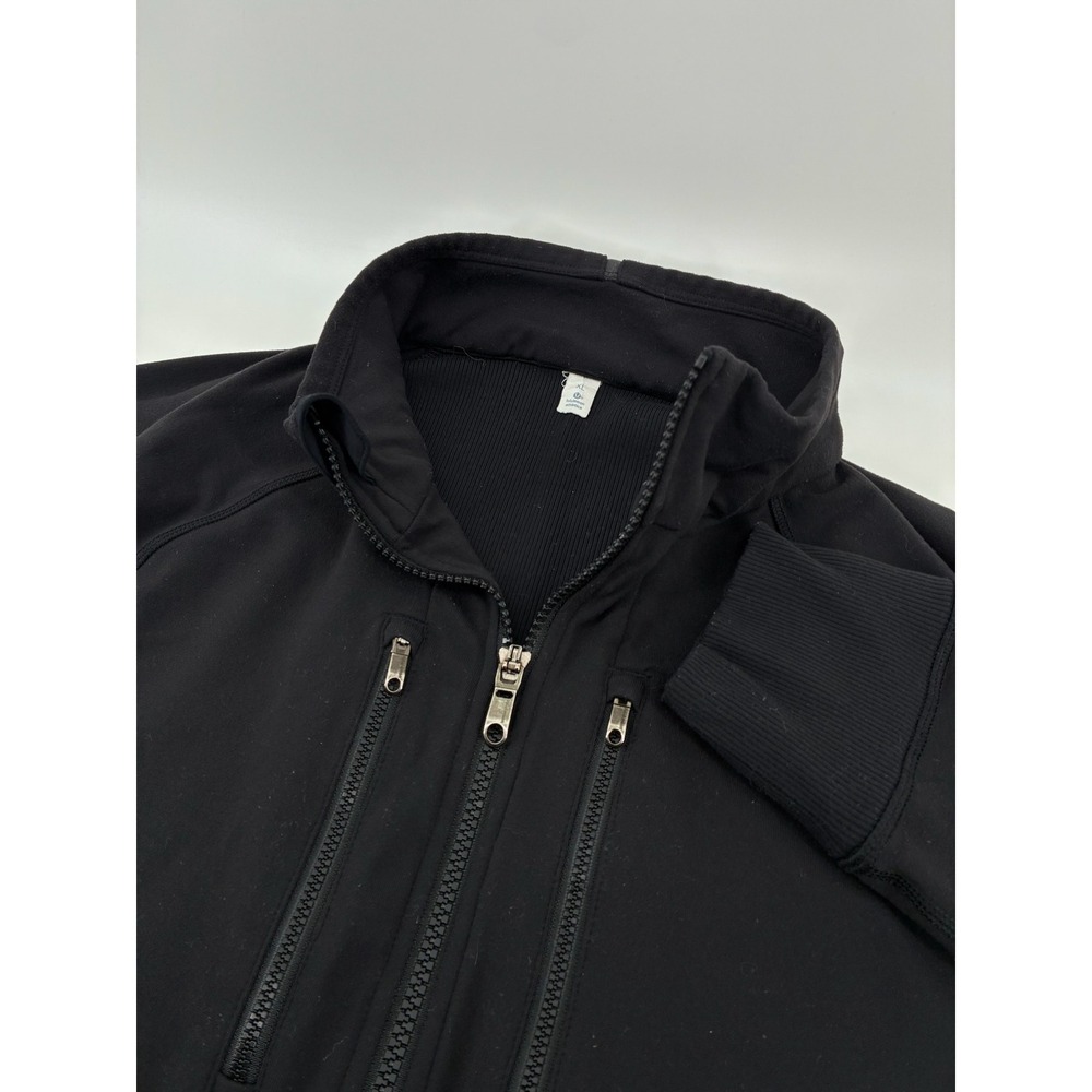 Lululemon Mens Shift Jacket Mens XL Gray Blue Full Zip Mock Neck Post Workout - Picture 1 of 9